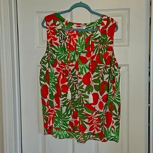 Rose & Olive vibrant color tank